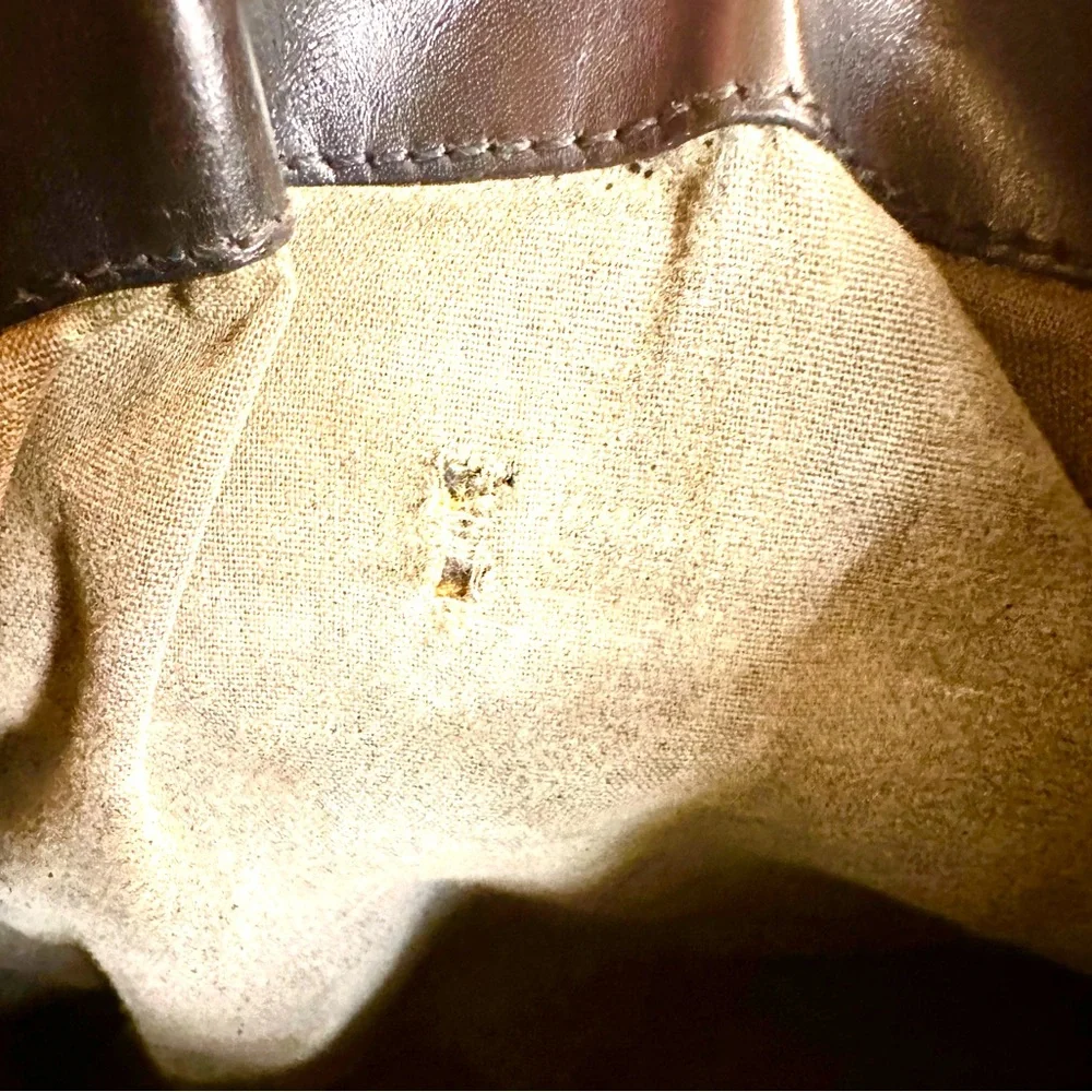 Celine SAC SEAU Leather Handbag-Vtge-Good Preowned Condition-w/Original Dust Bag - Picture 15 of 15